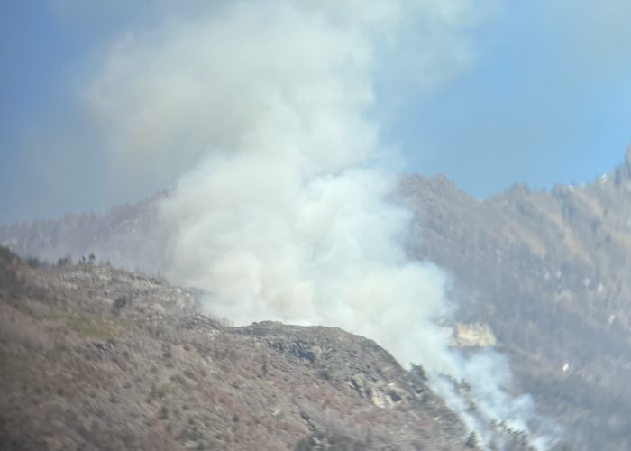 L'incendio a Vencorère, Verrayes