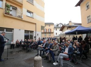 L'inaugurazione della nuova sede dei giornalisti valdostani