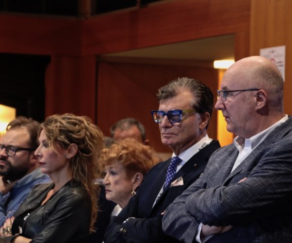 Centrodestra unito. Da sx: Aggravi, Spelgatti, Boldi, Navarra e Marquis