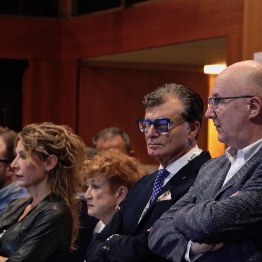 Centrodestra unito. Da sx: Aggravi, Spelgatti, Boldi, Navarra e Marquis