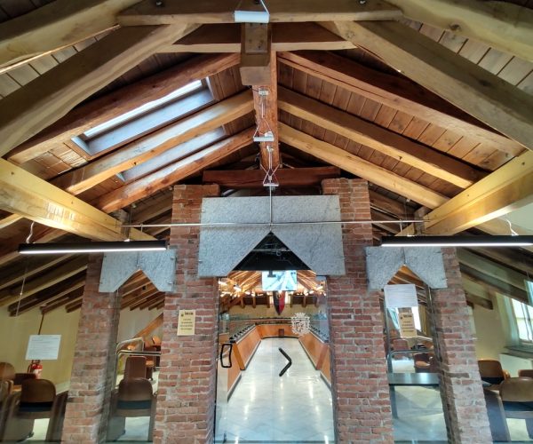 L'aula del Consiglio comunale di Aosta