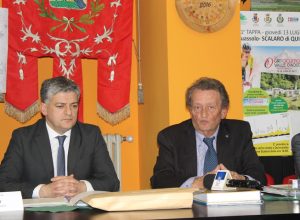 L'Assessore Bertschy e il sindaco di Quincinetto