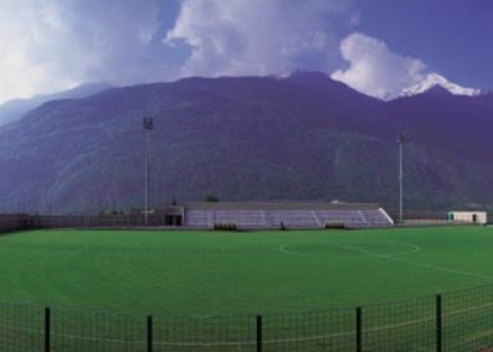 Lo stadio Brunod di Châtillon