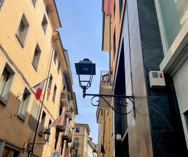 La nuova illuminazione pubblica nel centro di Aosta