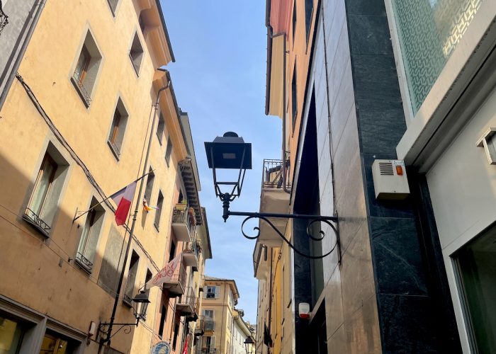 La nuova illuminazione pubblica nel centro di Aosta