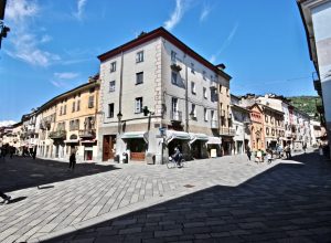 Il centro di Aosta