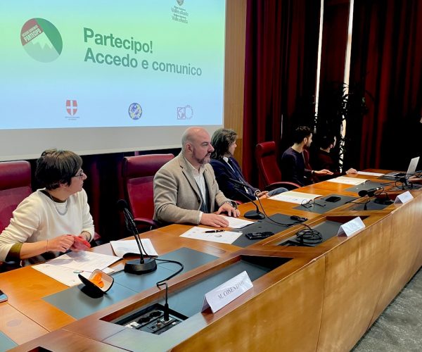 La presentazione del progetto Partecipo! Accedo e comunico