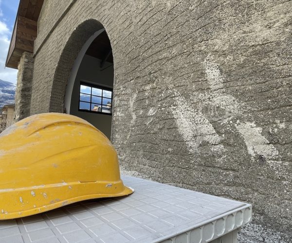 Pinqua - quartiere Cogne - cantiere - cantieri