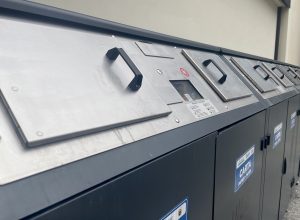 Bidoni - immondizia - rifiuti - differenziata - Aosta