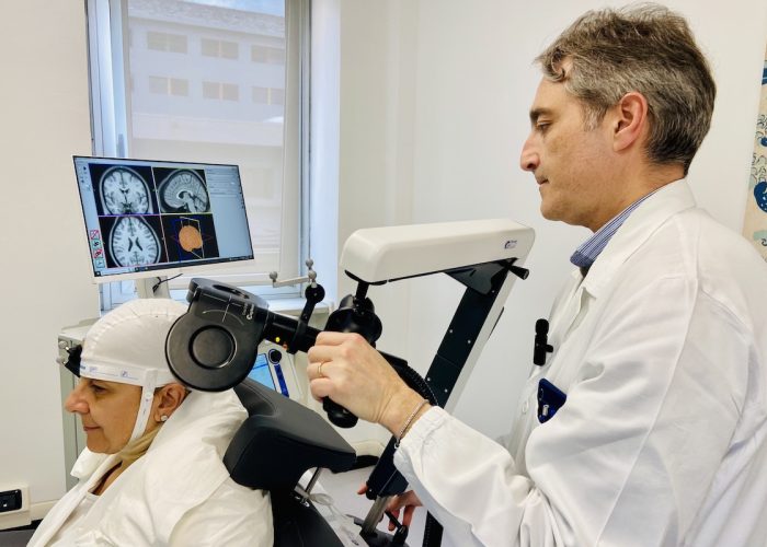 La nuova tecnologia rTMS sperimentata al SerD