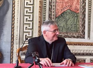 Monsignor Franco Lovignana, vescovo di Aosta