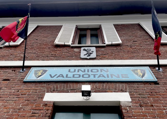 Il Siège central dell'Union Vadôtaine, ad Aosta