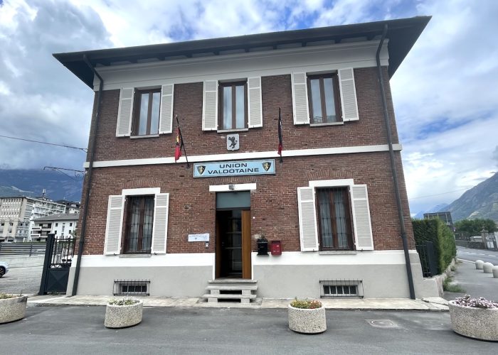 Il Siège central dell'Union Vadôtaine, ad Aosta