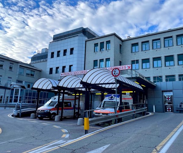 Il Pronto soccorso dell'ospedale "Parini" di Aosta