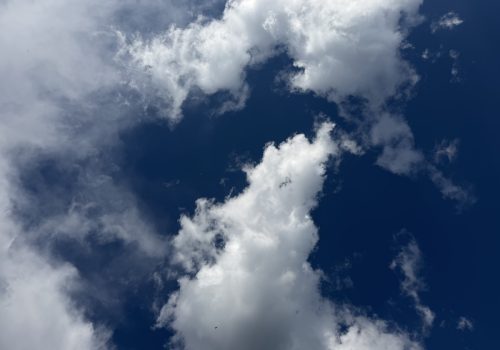 cielo nuvole nuvoloso