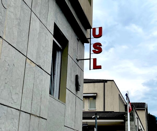 La sede dell'Usl ad Aosta