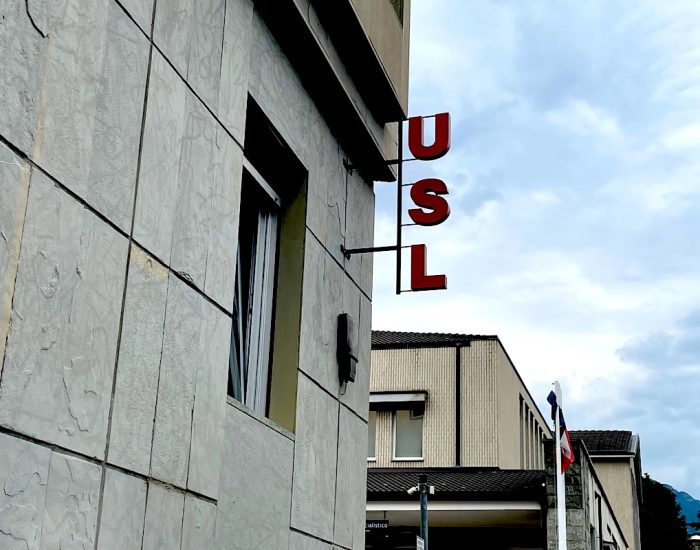 La sede dell'Usl ad Aosta
