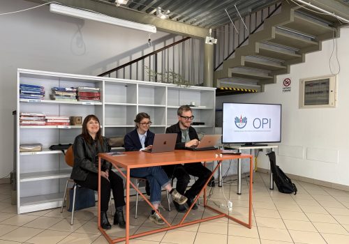 Da dx Michele Tranquilli, Paola Ascolese e Rossana Olzer