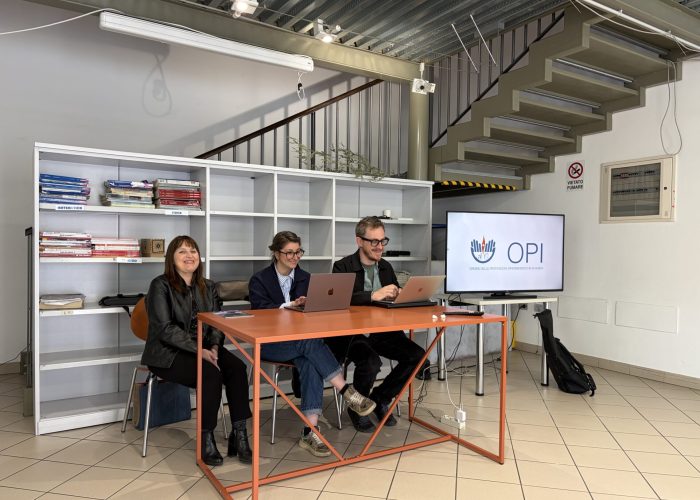 Da dx Michele Tranquilli, Paola Ascolese e Rossana Olzer