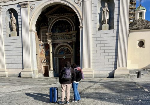 turisti, turismo Aosta