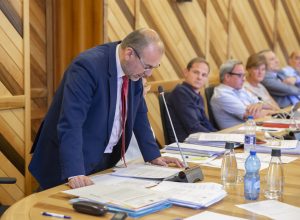 Il Consigliere di Courmayeur Alberto Vaglio