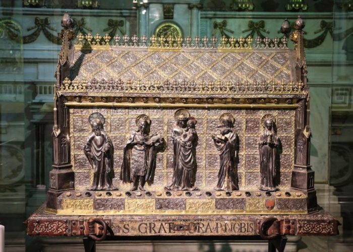 Il Reliquario di San Grato, parte del Tesoro della cattedrale di Aosta
