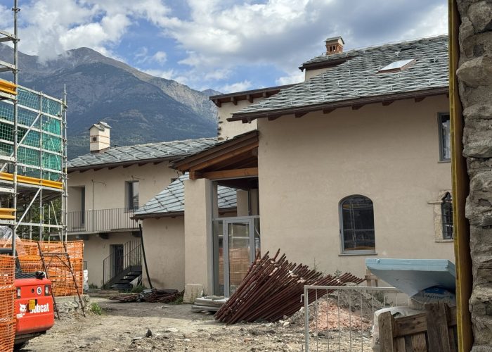 Il cantiere della Casa della carità