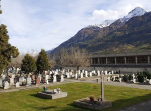 Il cimitero monumentale di Aosta