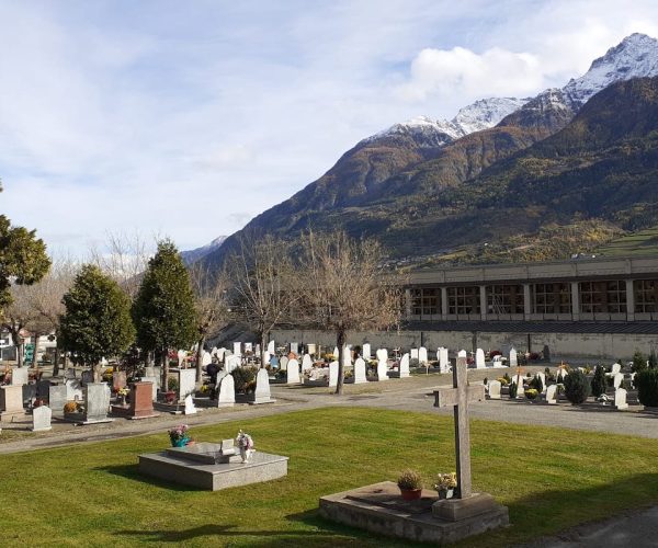 Il cimitero monumentale di Aosta
