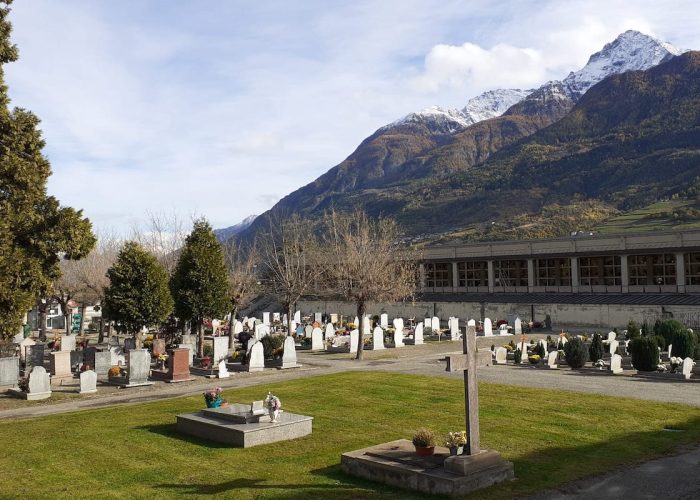Il cimitero monumentale di Aosta