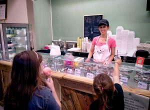 Il gelato in fattoria Parini