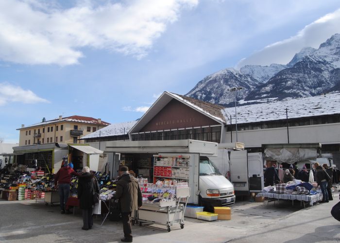 Il mercato di Aosta