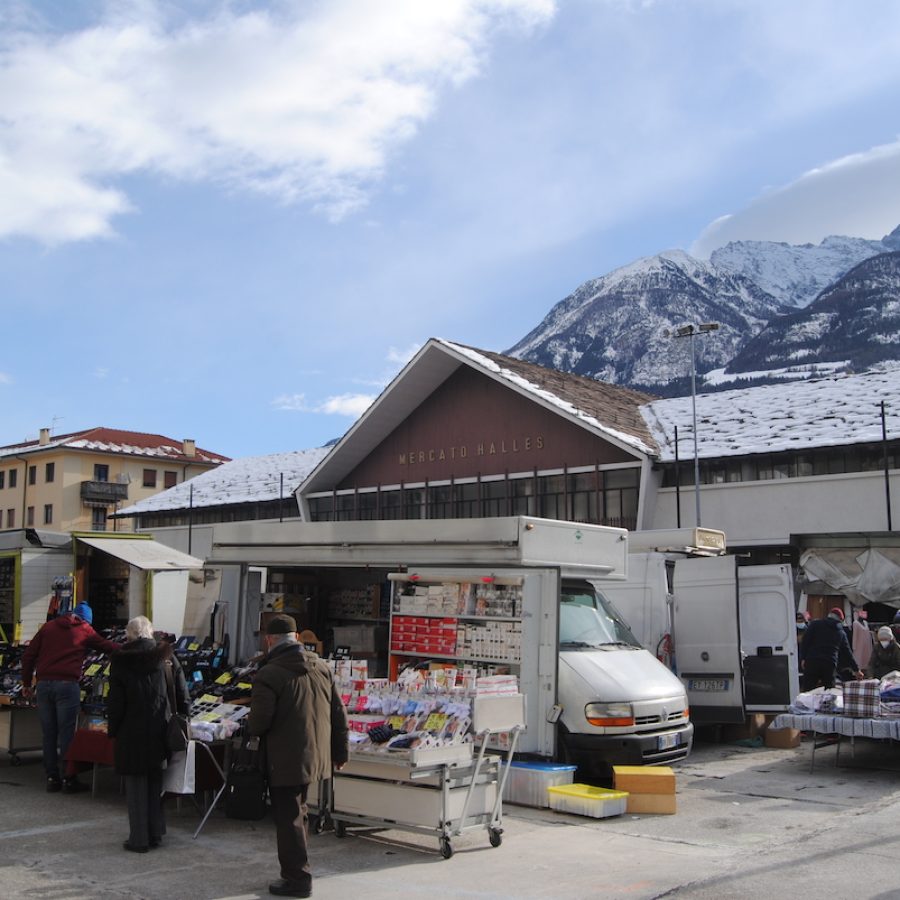 Il mercato di Aosta