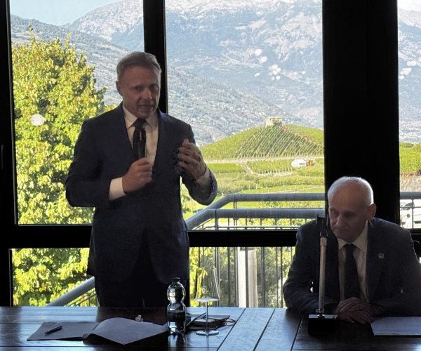 Il ministro Lollobrigida ad Aymavilles