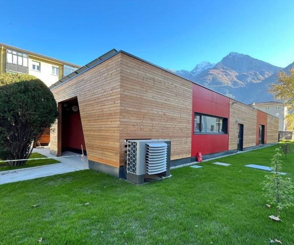 Il nuovo asilo nido del quartiere Dora ad Aosta