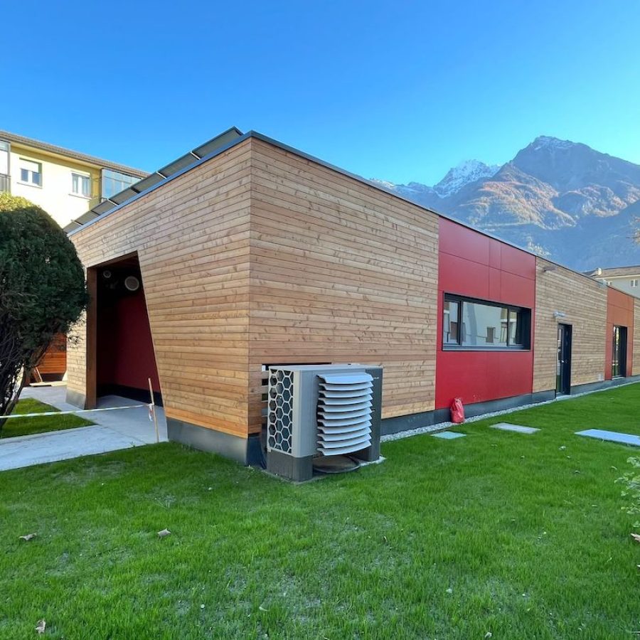 Il nuovo asilo nido del quartiere Dora ad Aosta