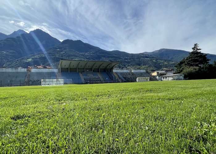 Il parco Puchoz ad Aosta