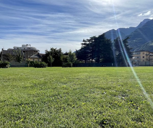 Il parco Puchoz ad Aosta