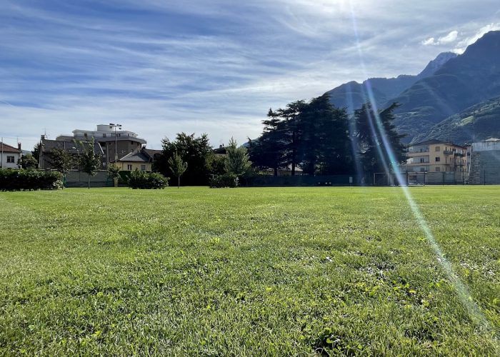 Il parco Puchoz ad Aosta