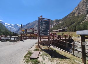 Il ponte della Valnontey