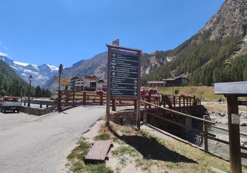 Il ponte della Valnontey