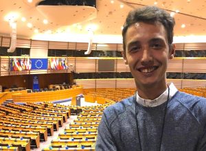 Il portaveoce delle sardine valdostane Mathieu Stevenin