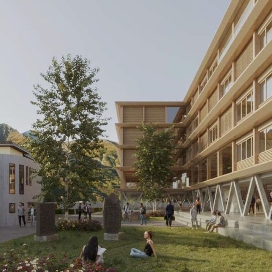 Il progetto per l'ex Maria Adelaide di Aosta