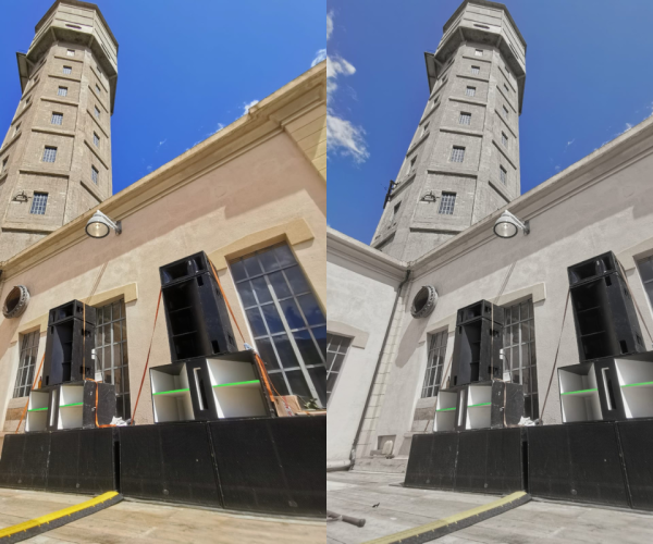 Il sound system di Independent arts and music alla Torre piezometrica