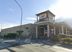 Il supermercato Gros Cidac di Aosta