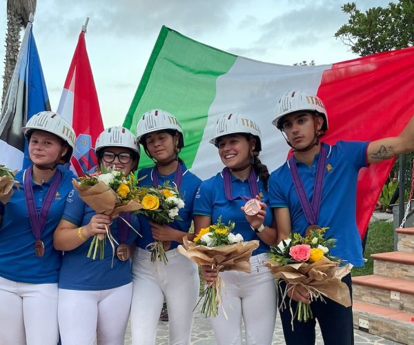 Martina Pisano ed il team italiano del Bronzo