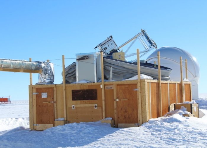 Il telescopio antartico IRAITITM del progetto ITM in unimmagine del Credit Jean Marc Christille