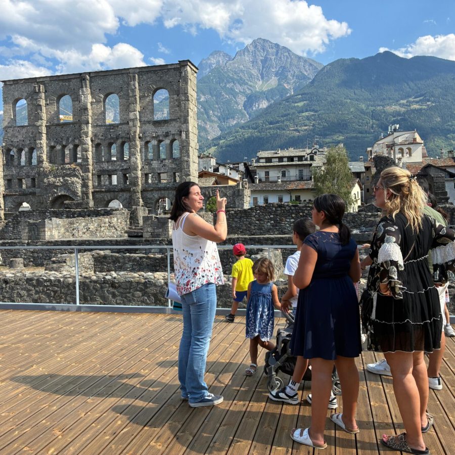 In scena nell'antica Aosta