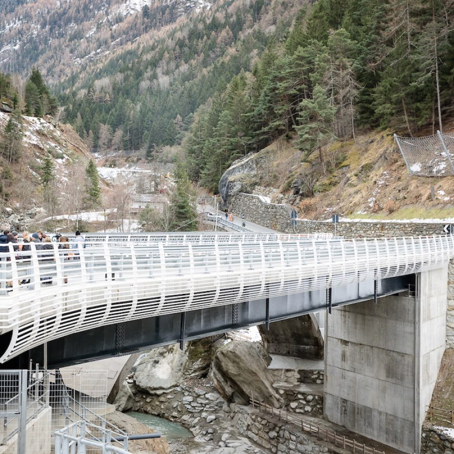 Inaugurazione Ponte Chevril