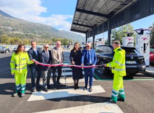 Inaugurazione stazione ricarica a